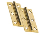 From The Anvil 2 Inch Cabinet Hinges, Polished Brass - 49580 (sold in pairs) 