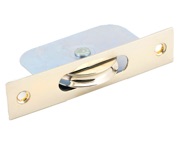 From The Anvil Square Ended Sash Window Pulley (75Kg), Polished Nickel - 49589