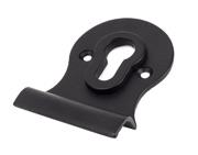 From The Anvil Period Euro Cylinder Pull, Matt Black - 49596
