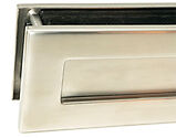 From The Anvil Blacksmith Traditional Letterbox (315mm x 92mm), Satin Marine Stainless Steel - 49598