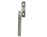 From The Anvil Left Or Right Handed Brompton Knurled Locking Espagnolette Window Fastener, Satin Stainless Steel - 49931