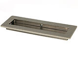 From The Anvil Plain Rectangular Pull (175mm OR 250mm), Pewter - 50172
