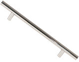 From The Anvil Secret Fix T Bar Pull Handle (32mm Diameter), Grade 316 Polished Stainless Steel - 50239