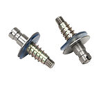 From The Anvil 50mm Secret Fixings For T Bar, Grade 304 Satin Stainless Steel - 50270 (sold in pairs)