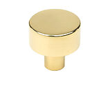 From The Anvil Kelso Cabinet Knob (25mm, 32mm Or 38mm), Polished Brass - 50293
