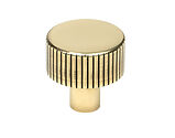 From The Anvil Judd Cabinet Knob (25mm, 32mm Or 38mm), Aged Brass - 50378
