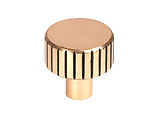 From The Anvil Judd Cabinet Knob (25mm, 32mm Or 38mm), Polished Bronze - 50473