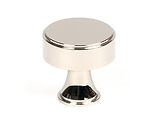 From The Anvil Scully Cabinet Knob (25mm, 32mm Or 38mm), Polished Nickel - 50512