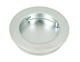From The Anvil Plain Round Pull (60mm OR 75mm Diameter), Satin Chrome - 50646