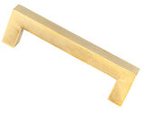 From The Anvil Albers Cabinet Pull Handle (96mm, 160mm Or 224mm C/C), Aged Brass - 50684