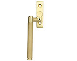 From The Anvil Left Or Right Handed Brompton Knurled Locking Espagnolette Window Fastener, Satin Brass - 50919