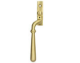 From The Anvil Left Or Right Handed Newbury Locking Espagnolette Window Fastener, Satin Brass - 50924