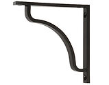 From The Anvil Abingdon Shelf Bracket (150mm x 150mm OR 200mm x 200mm), Aged Bronze - 51092