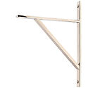 From The Anvil Chalfont Shelf Bracket (260mm x 200mm OR 314mm x 250mm), Polished Nickel - 51151