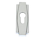 From The Anvil Art Deco Euro Profile Escutcheon, Polished Chrome - 51200 (sold in pairs)