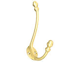From The Anvil Hat & Coat Hook, Satin Brass - 51302