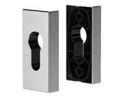 Mila Supa Standard Square Escutcheon Grade 316, Brushed Satin Stainless Steel - 579032 (sold as set)