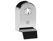 Mila Supa Secure Pull Escutcheon (53mm x 97mm) Grade 304, Polished Stainless Steel - 579061 (sold as set)