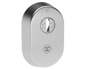 Mila Supa Secure Escutcheon (52mm x 80mm) Grade 304, Brushed Satin Stainless Steel - 579082 (sold as set)