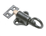 Kirkpatrick Smooth Black Malleable Iron Spring Fanlight Catch - AB607