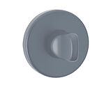 Urfic Round Bathroom Turn & Release, Slate Grey - 61-5095-F19