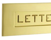 Croft Architectural Engraved Letters Letter Plate, 12