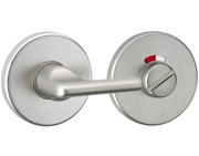 Urfic DDA Compliant Bathroom Turn & Release With Indicator, Stainless Steel Effect - 64-5095-P5