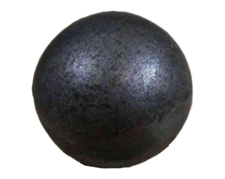 Cottingham Canon Ball Cupboard Knob (32mm), Antique Cast Iron - 70.082B.AI.32