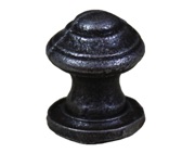 Cottingham Round Cupboard Knob (16mm), Antique Cast Iron - 70.086.AI.16