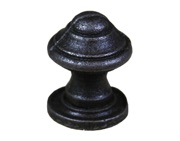 Cottingham Round Cupboard Knob (20mm), Antique Cast Iron - 70.086.AI.20
