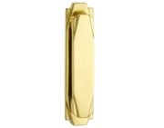 Croft Architectural Art Deco Door Knocker, Various Finishes Available* - 7012