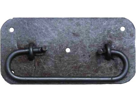 Cottingham Chest Locking Handle (130mm), Antique Iron - 70.089.AI.130