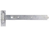 Spira Brass Straight Hook And Band Hinge (Various Sizes), Hot Steel Galvanised - 7151 (sold in singles)
