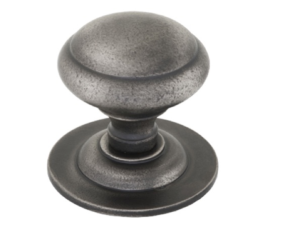 From The Anvil Centre Door Knob, Antique Pewter Finish - 83505