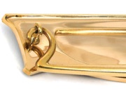 From The Anvil Art Deco Knocker Letter Plate (304mm x 85mm), Polished Brass - 83545