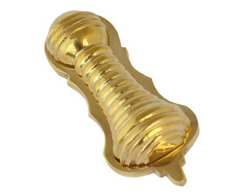 From The Anvil Beehive Standard Profile Escutcheon & Cover, Polished Brass - 83554