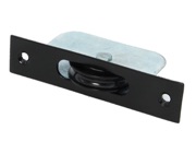 From The Anvil Blacksmith Standard Square End Sash Window Pulley (75Kg), Black - 83637
