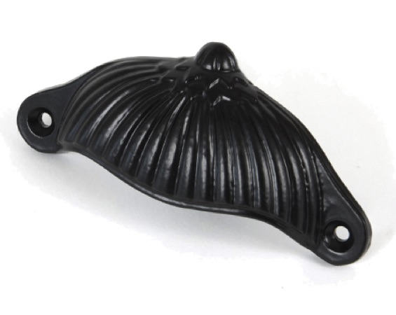 From The Anvil Drawer Pull (88mm C/C), Black - 83676