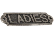 From The Anvil Ladies Sign (159mm x 48mm), Antique Pewter - 83685