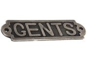 From The Anvil Gents Sign (159mm x 48mm), Antique Pewter - 83686