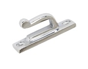 From The Anvil Period Window Hook Plate (58mm x 12mm), Polished Chrome - 83688