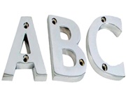 From The Anvil Letters (A-Z), Polished Chrome Finish - 83802