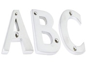 From The Anvil Letters (A-Z), Satin Chrome Finish - 83804SC