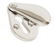 From The Anvil Plain Standard Profile Escutcheon & Cover, Polished Nickel - 83808