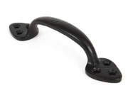 From The Anvil Sash Window Pull Handle (150mm x 28mm), Black - 83846