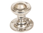 From The Anvil Brockworth Mortice Door Knob Set, Polished Nickel - 83861 (sold in pairs)