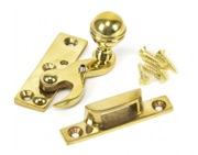 From The Anvil Period Standard Window Hook Fastener (64mm x 19mm), Polished Brass - 83889