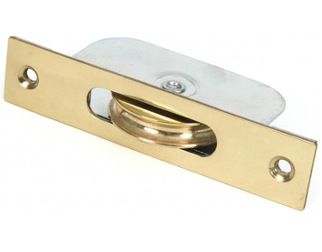 From The Anvil Standard Sash Window Pulley (75Kg), Polished Brass - 83891