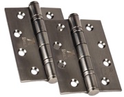 From The Anvil 4 Inch Ball Bearing Butt Hinges, Aged Bronze - 83977 (sold in pairs) 