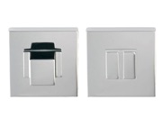 Excel Frascio Square Bathroom Turn & Release, Polished Chrome - 895/50Q/PCP